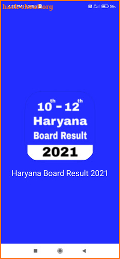Haryana Board Result App 2021, HBSE 10th & 12th screenshot