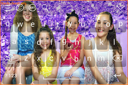 Haschak Sisters keyboard screenshot