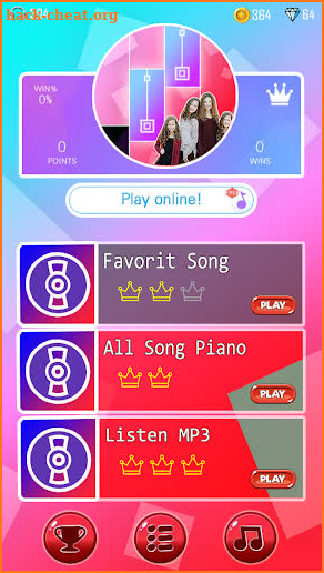 Haschak Sisters Piano Tiles screenshot