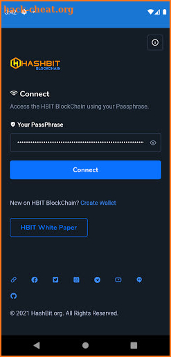 HashBit Blockchain screenshot