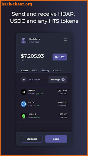 HashPack: Hedera Crypto Wallet screenshot
