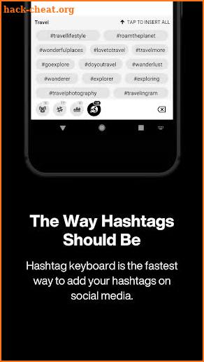 Hashtag Key screenshot