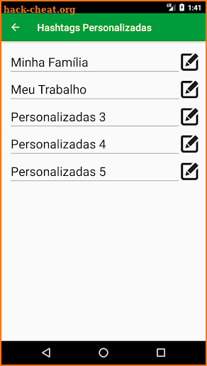 Hashtags em Português Pro screenshot