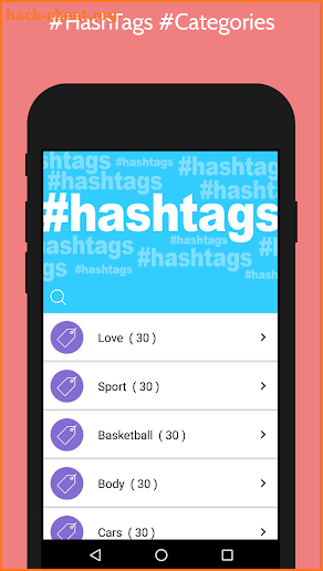 HashTags for Instagram : Followers Became Famous screenshot