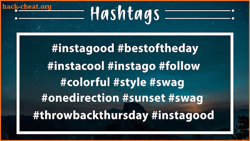 HashTags for Instagram | #tags for get more likes screenshot