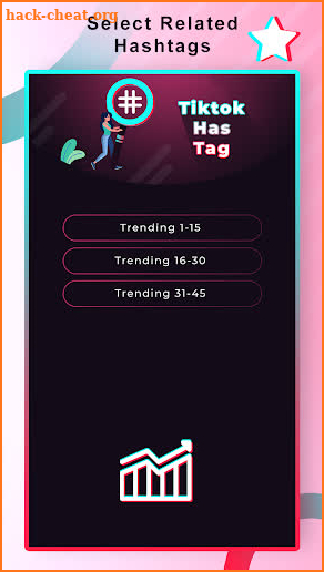 HashTags For Tiktok - Best Tags For More Likes screenshot