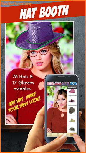 Hat Booth:Funny your photo screenshot