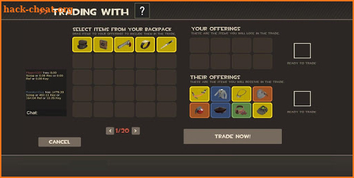 Hat Simulator 2 - TF2 Trade Parody screenshot