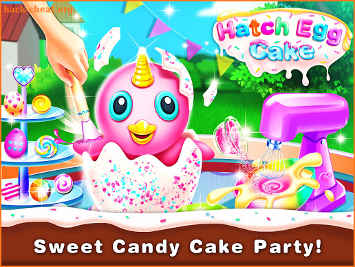 Hatch Egg Cake Maker - Surprise Egg Open screenshot