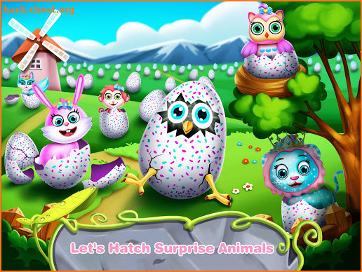 Hatch Surprise Eggs-Pets Salon screenshot