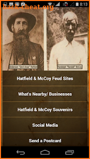 Hatfield & McCoy Feud Tour App screenshot