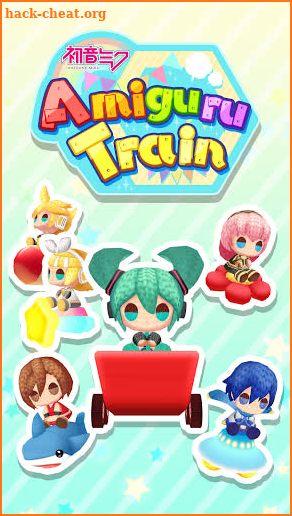 Hatsune Miku Amiguru Train screenshot