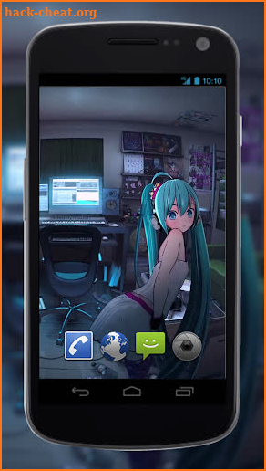 Hatsune Miku Live Wallpaper screenshot