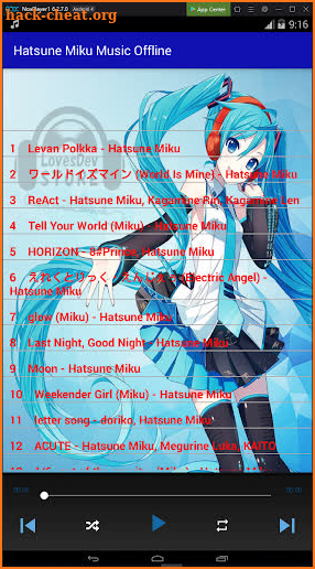 Hatsune Miku Offline Music screenshot