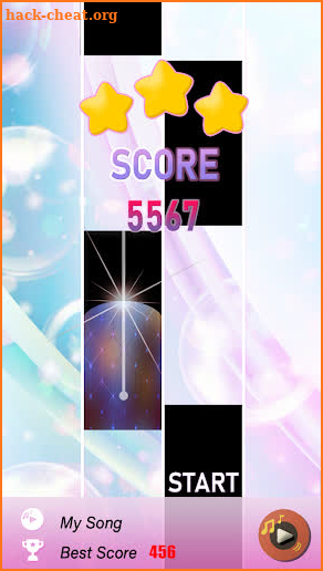 Hatsune miku Piano Tiles screenshot