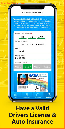 Haultail® Driver screenshot