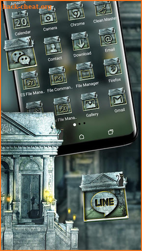 Haunted House Launcher Theme screenshot