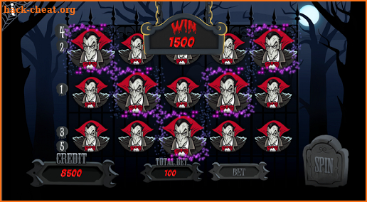 Haunted Party Slot Machine screenshot
