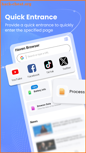 Haven Browser screenshot