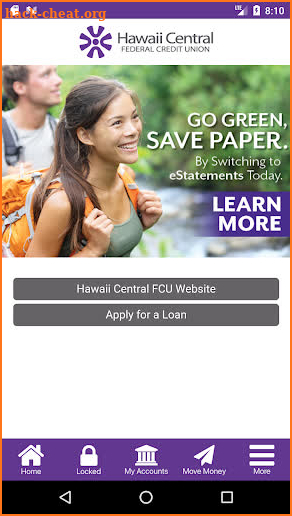 Hawaii Central FCU screenshot