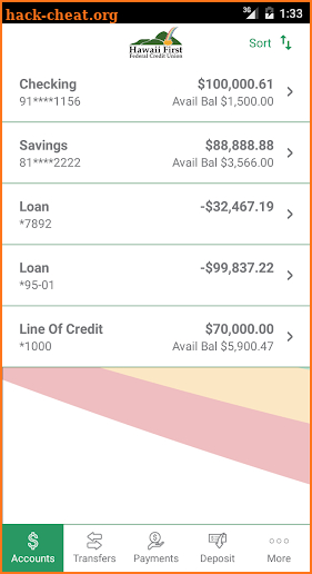 Hawaii First FCU screenshot