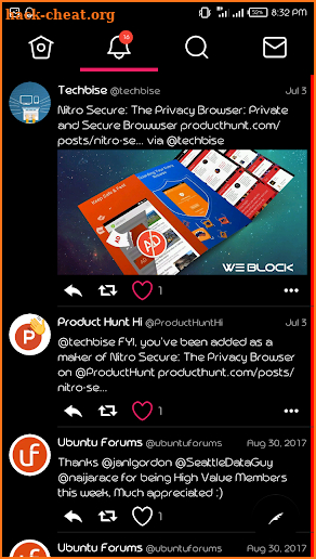 Hawk Pro for Twitter: Premium screenshot