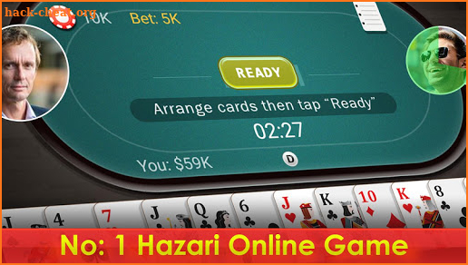 Hazari - 1000 Points Card Game Online Multiplayer screenshot
