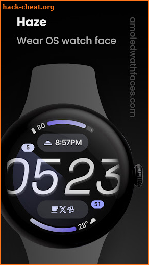 Haze Watch Face screenshot