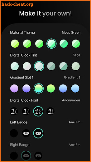 Haze Watch Face screenshot