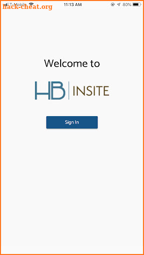 HB InSite screenshot