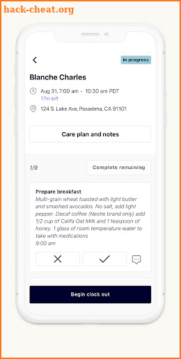 HCA Caregiver Connect screenshot