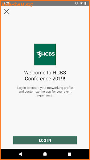 HCBS Conference 2019 screenshot