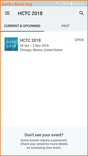 HCTC 2018 screenshot