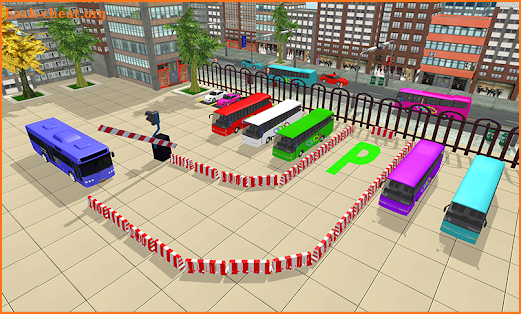 HD Bus Parking Games screenshot