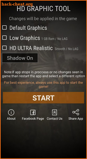 HD Graphics Tool screenshot