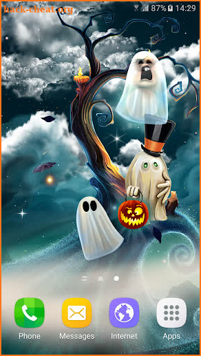 HD Halloween Live Wallpaper screenshot