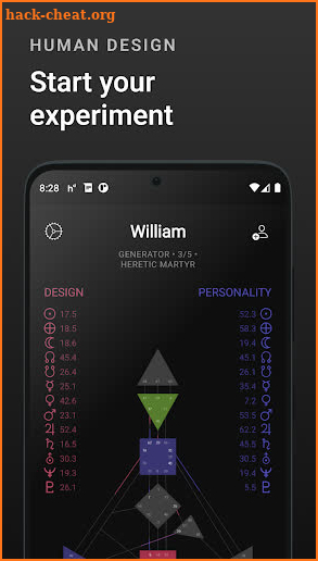HD - Human Design App screenshot