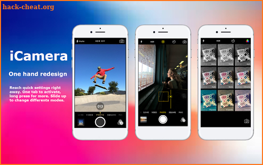 HD iCamera OS  12 – Phone X and Phone 8 screenshot