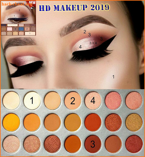 HD makeup 2019 (New styles) screenshot