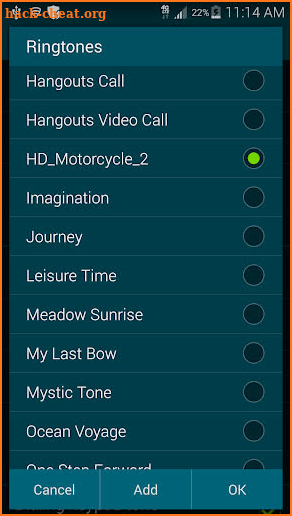 HD Motorcycle Sounds Ringtones screenshot