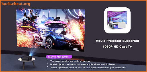HD Movie Projector screenshot