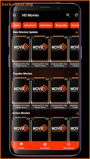 HD Movies 2019 - Free Popular Movies screenshot