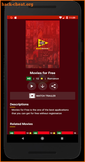 HD Movies Free - Streaming Movie Online screenshot