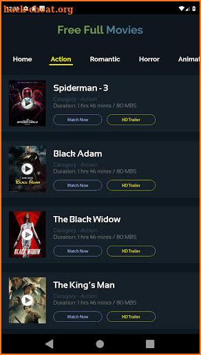HD Movies Online 2021 - Free HD Movies Cinema screenshot