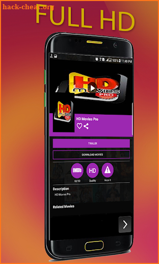HD Movies Pro screenshot
