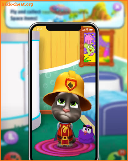 HD My Talking Tom 2 Lock Screen Wallpapers screenshot