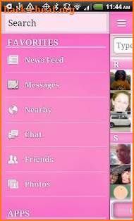 HD Pink for Facebook screenshot