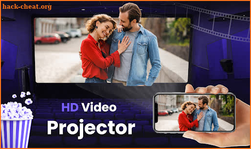 HD Projector with video call screenshot