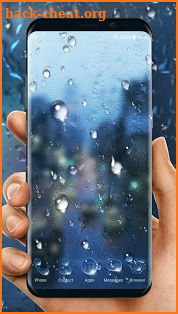 HD Raindrop Live wallpaper screenshot