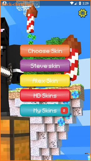 HD Skins Editor for Minecraft PE(128x128) screenshot